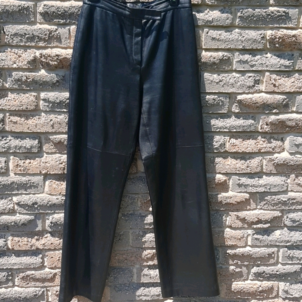 Real Leather Liz Claiborne Pants